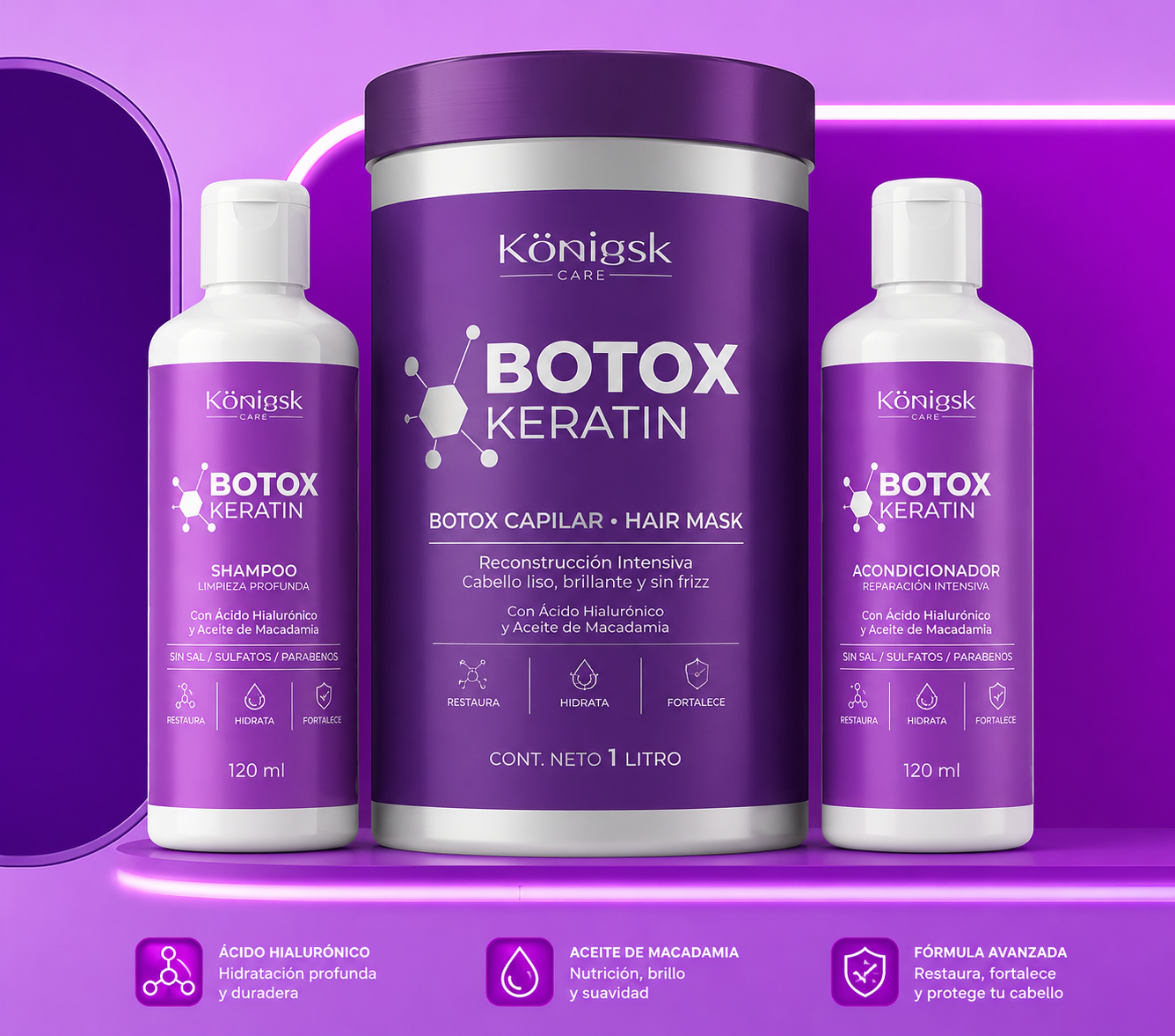 Olvídate del frizz con este super combo de Botox Keratina